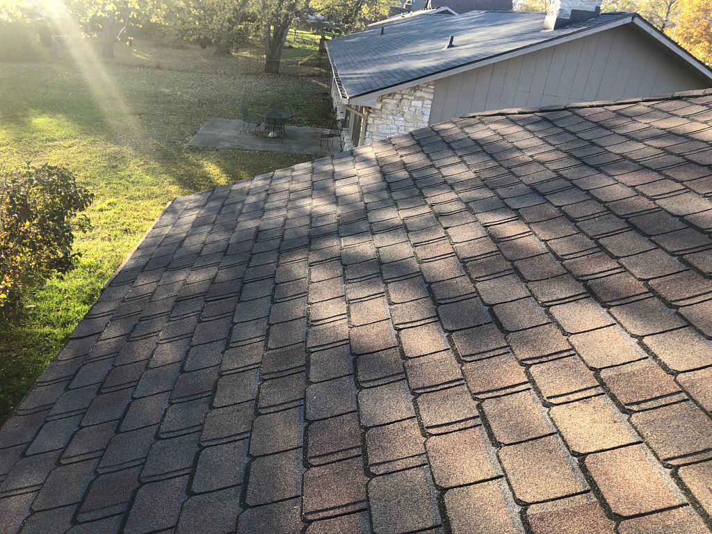 AFTER: Chimney removal and roof repair